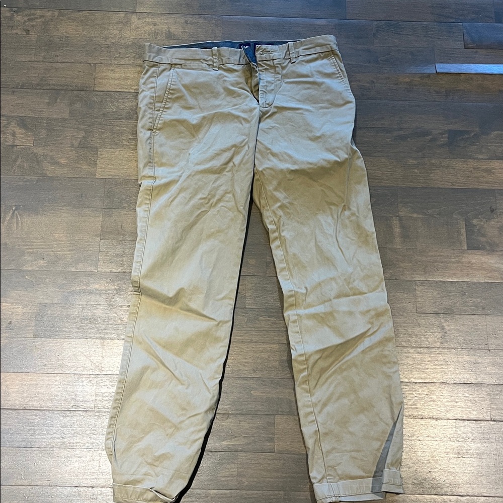 Gap Men's Tan Chino Pants Straight Fit